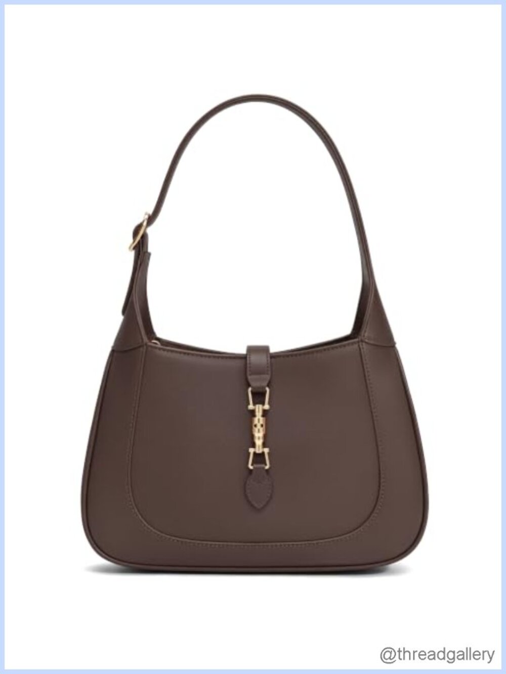 Faux Leather Hobo Shoulder Bag Small Crossbody Purse Adjustable Strap